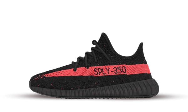 Latest Release Yeezy Boost 350 V2 Core Black Red (Kids) HP6591